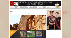 Desktop Screenshot of jordania.org.br